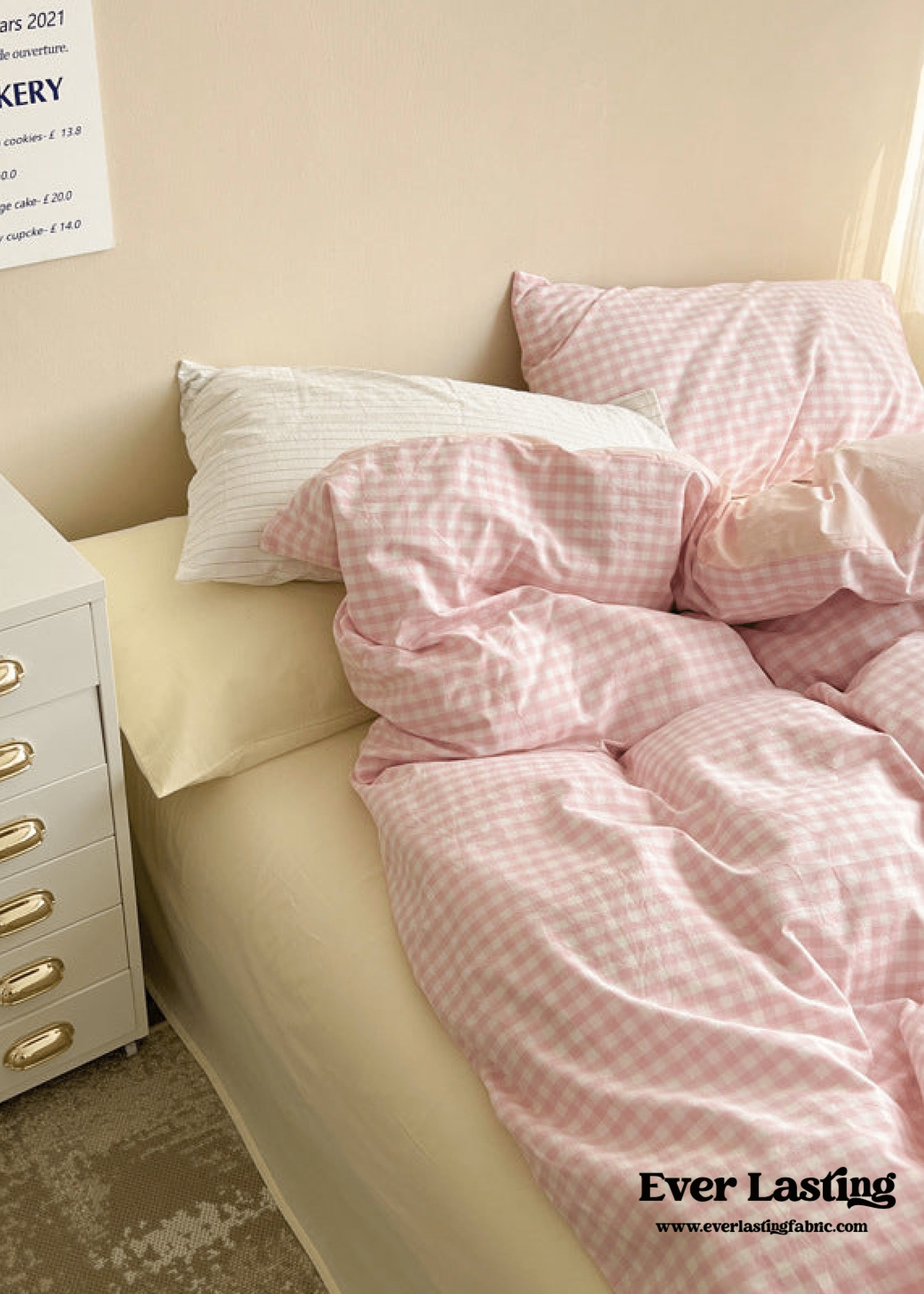  - Ever Lasting - Mixed Gingham Duvet Cover (4 Colors) - Duvet Cover - Ever Lasting