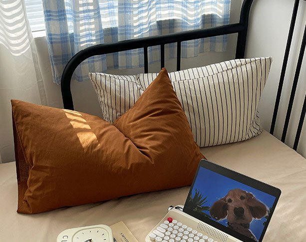  - Ever Lasting - Mixed Gingham Striped Bedding Set / Black - Bedding Set - Ever Lasting