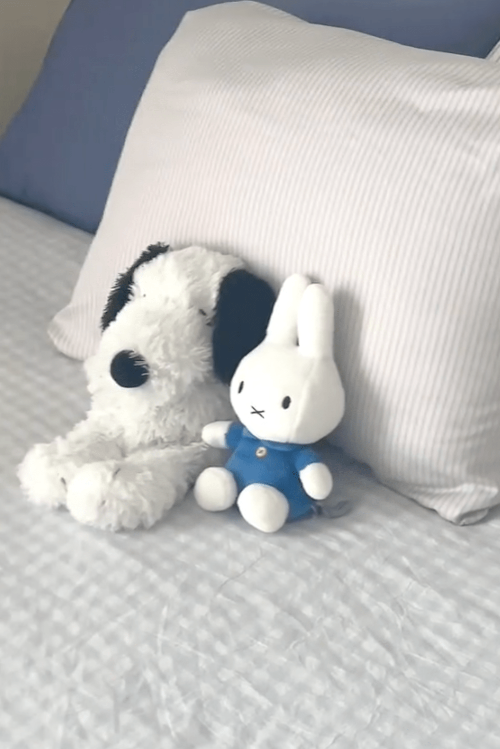  - Ever Lasting - Mixed Gingham Striped Bedding Set / Pink - Bedding Set - Ever Lasting