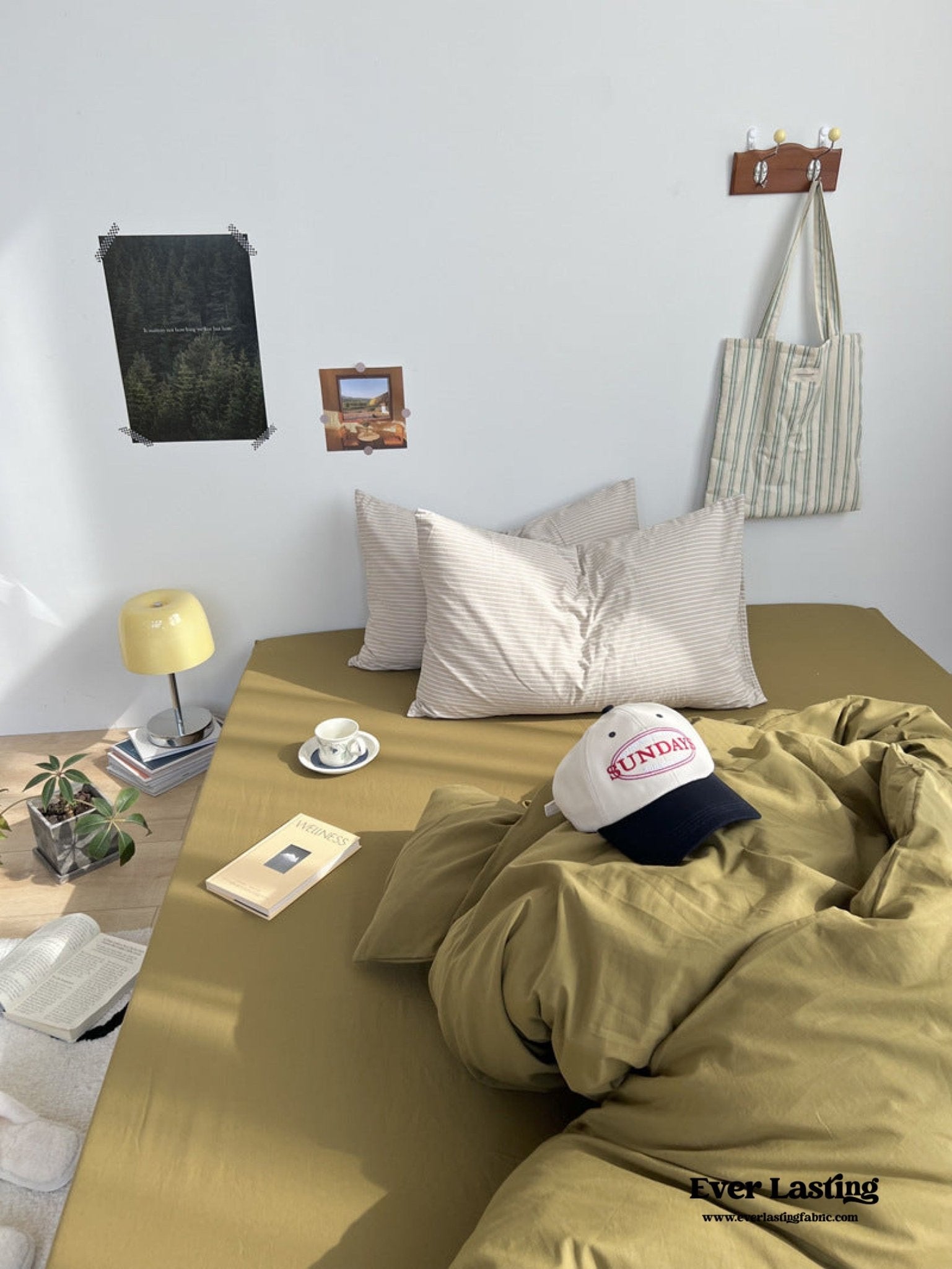 Mixed Stripe Washed Cotton Bedding Bundle - Ever Lasting