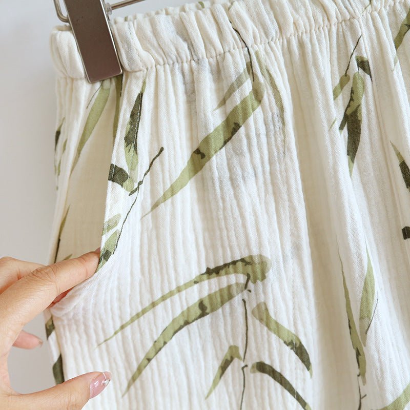 -Ever Lasting - Moonbeam Sleeveless & Short Pant Pajama Set / White -Pajamas -Ever Lasting