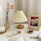Oak Wood Table Lamp (4 Colors) Light