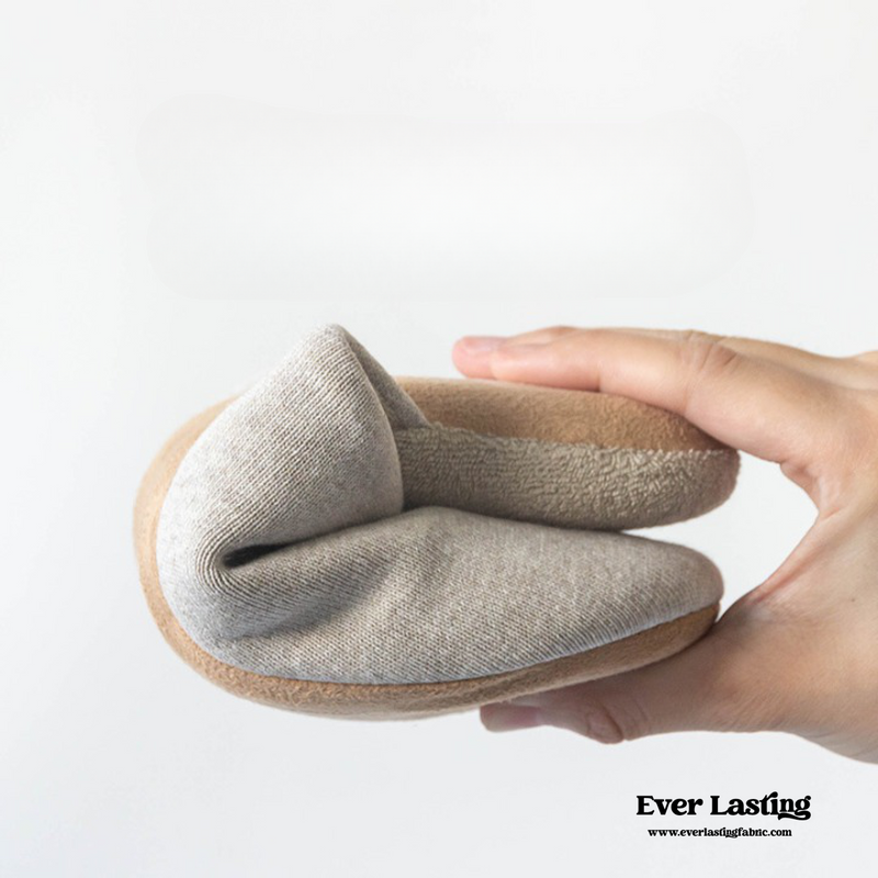 Open Toe Cotton House Slipper