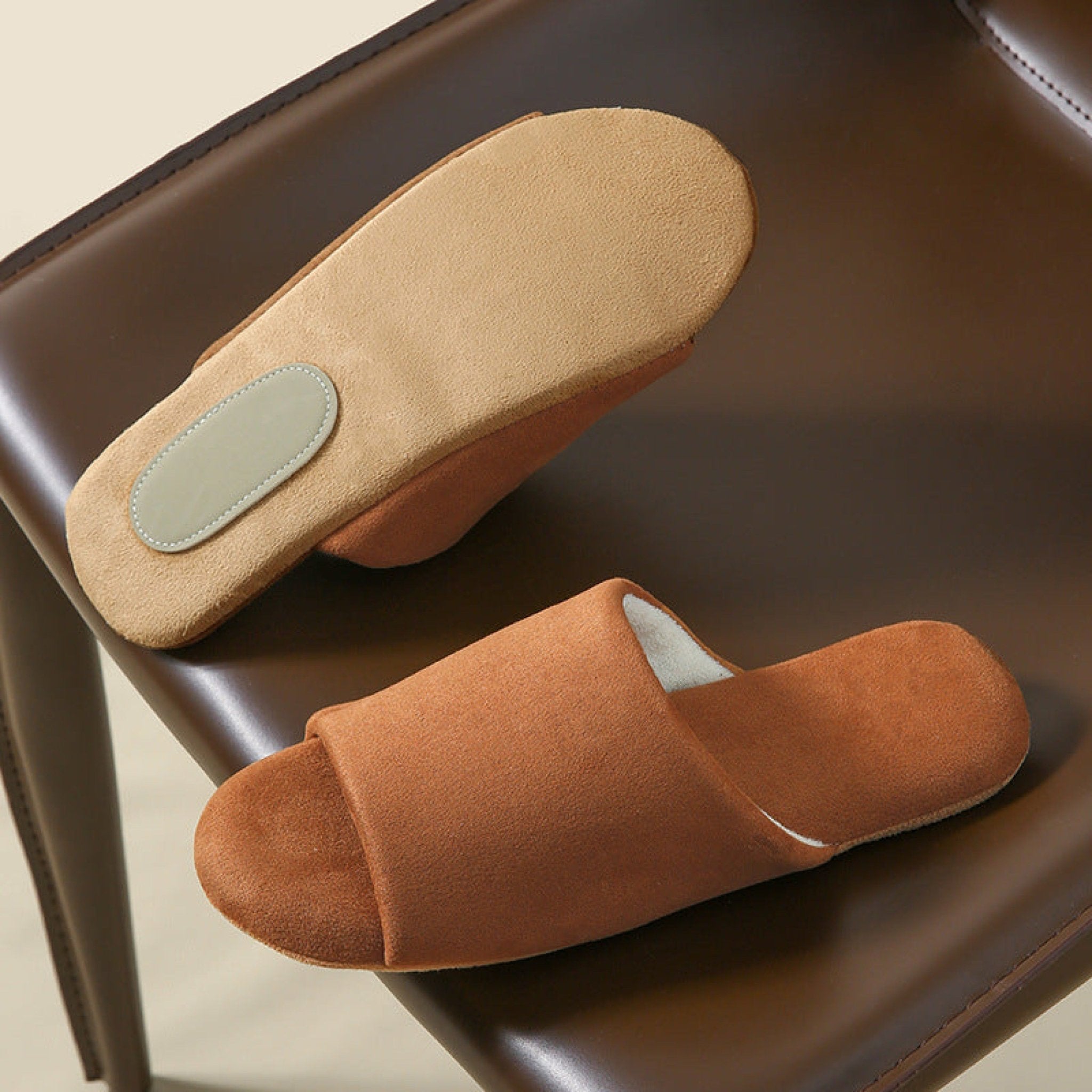 Open Toe Cotton House Slipper / Pink - Ever Lasting