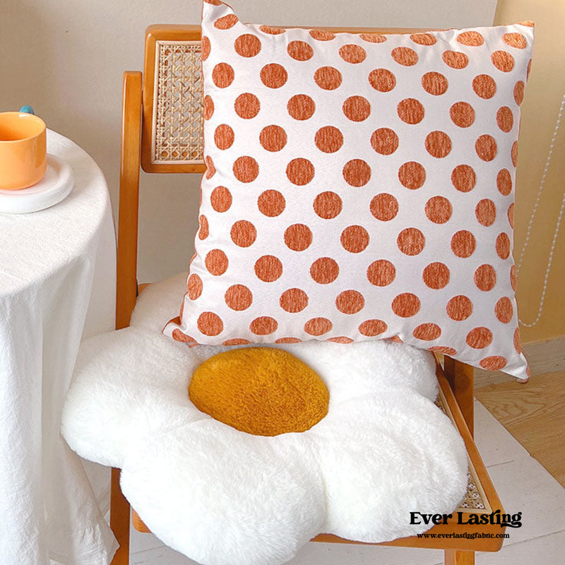 Orange Flower Pillow Set (5 Styles)