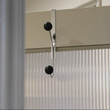 Over The Door Organizer / Three Hooks Black Fixed - 1 Hook Hangers & Clothing Storage
