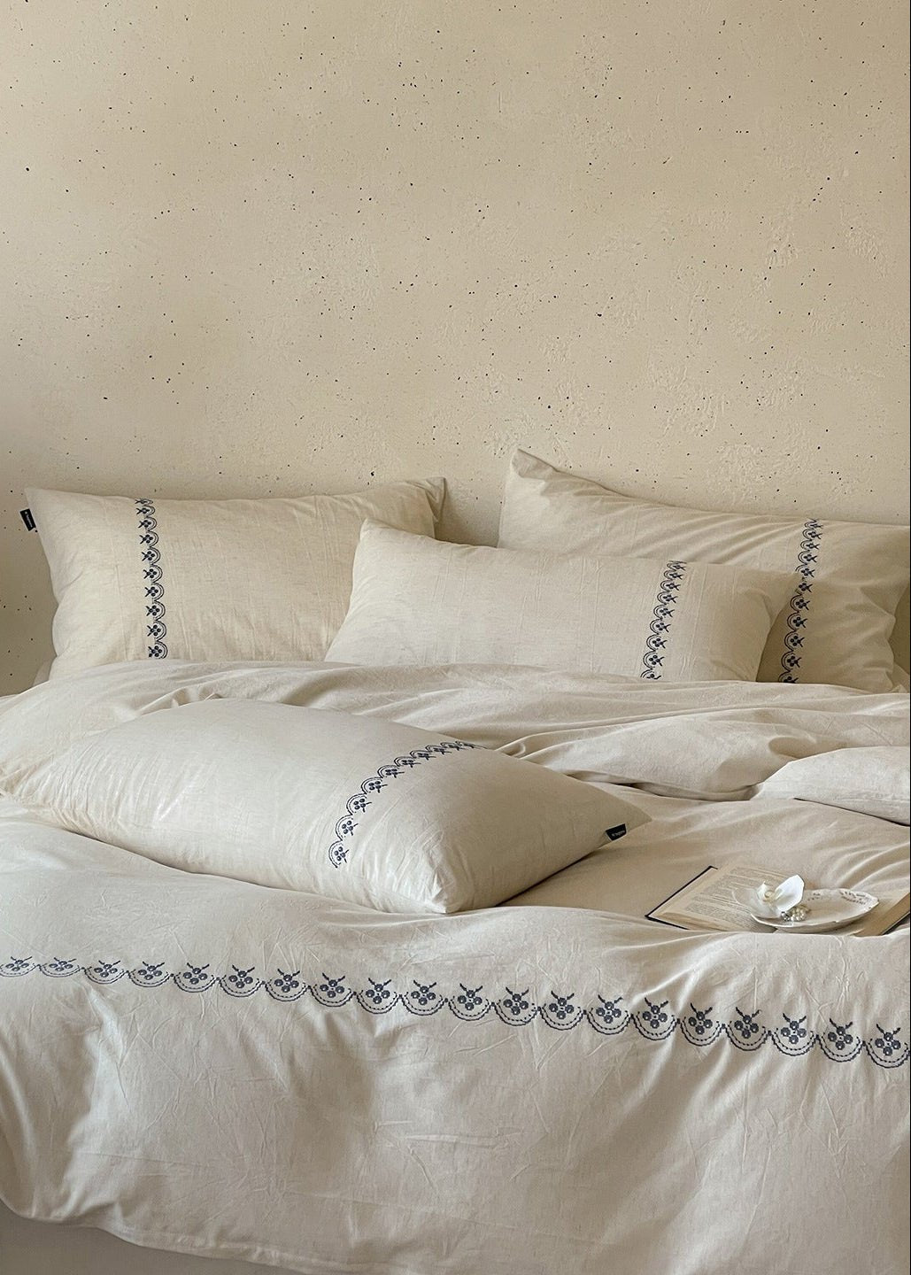 -Ever Lasting - Paisley Cross Stitch Bedding Bundle -Bedding Bundle -Ever Lasting