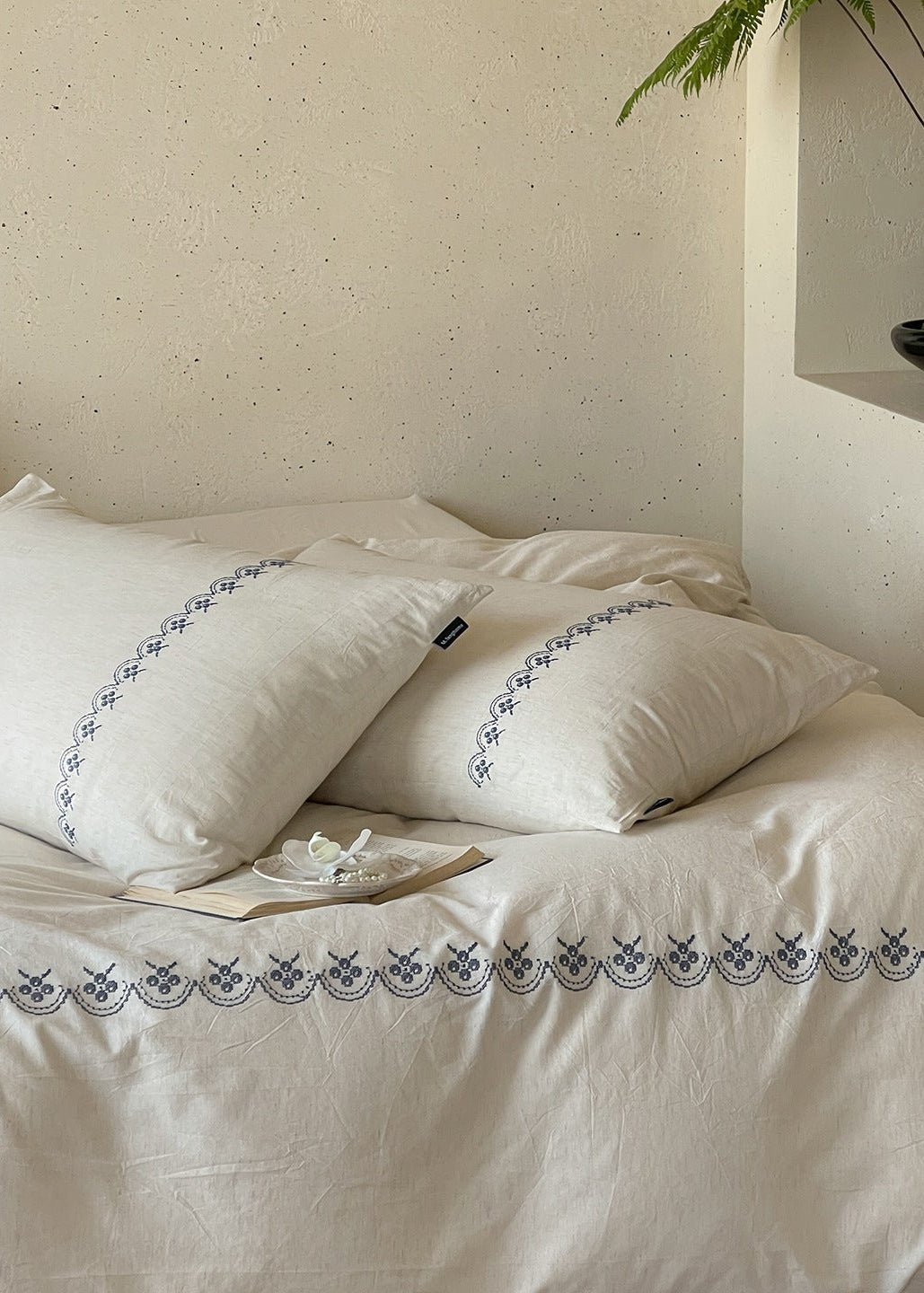 -Ever Lasting - Paisley Cross Stitch Bedding Bundle -Bedding Bundle -Ever Lasting