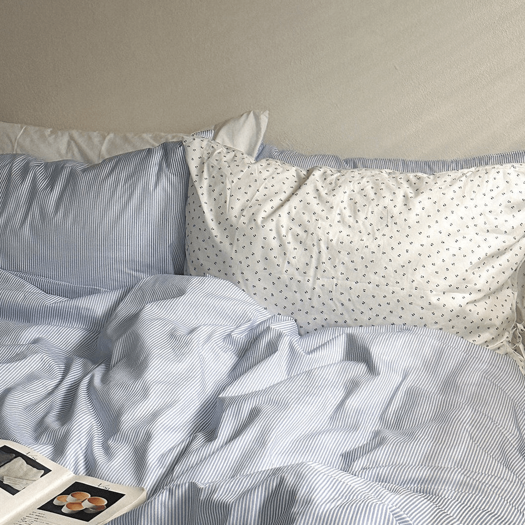  - Ever Lasting - Paloma Striped Floral Bedding Bundle - Bedding Bundle - Ever Lasting