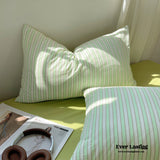 Pastel Candy Stripe Pillowcases