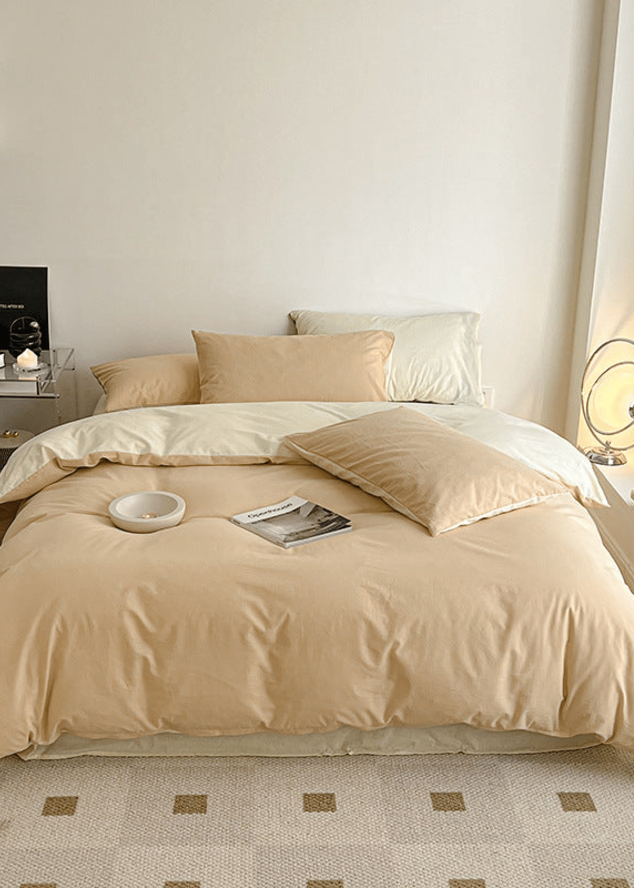  - Ever Lasting - Pastel Duo Bedding Set / Yellow + Pink - Bedding Set - Ever Lasting