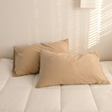 Pastel Pillowcases (9 Colors) Beige Pillow Cases