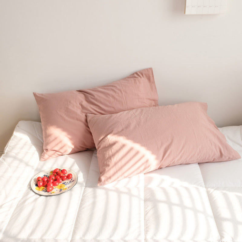 Pastel Pillowcases (9 Colors) Rust Pink Pillow Cases