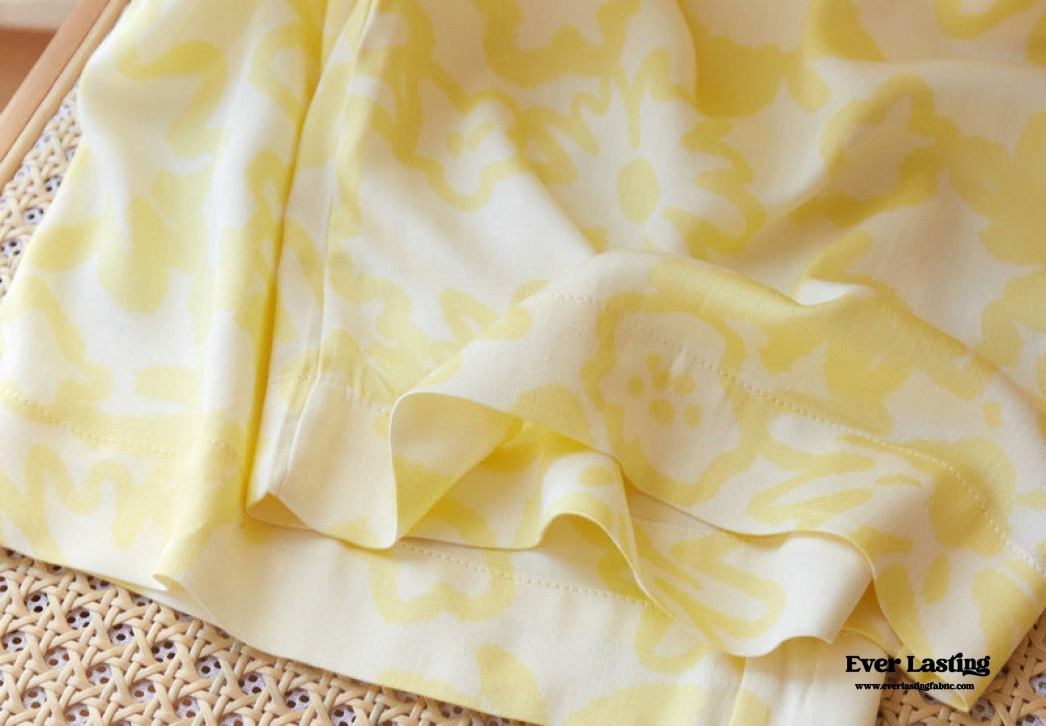 Pastel Yellow Floral Summer Slip - Ever Lasting
