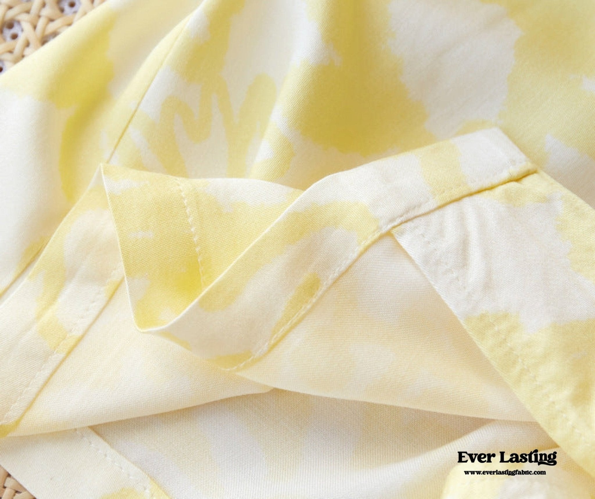 Pastel Yellow Floral Summer Slip - Ever Lasting