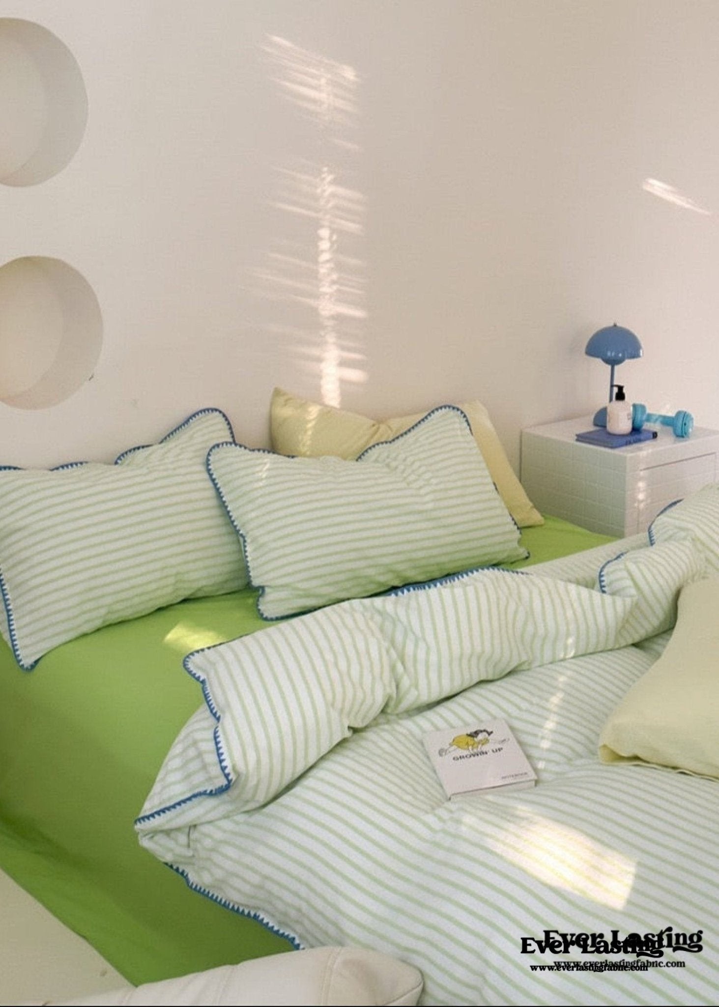 Pepper Candy Stripe Bedding Bundle - Ever Lasting