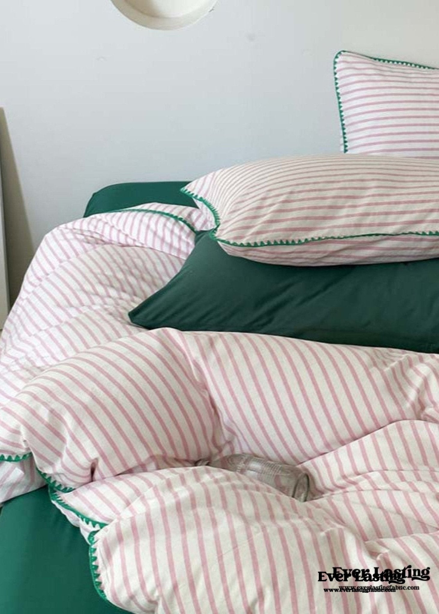 Pepper Candy Stripe Bedding Bundle - Ever Lasting