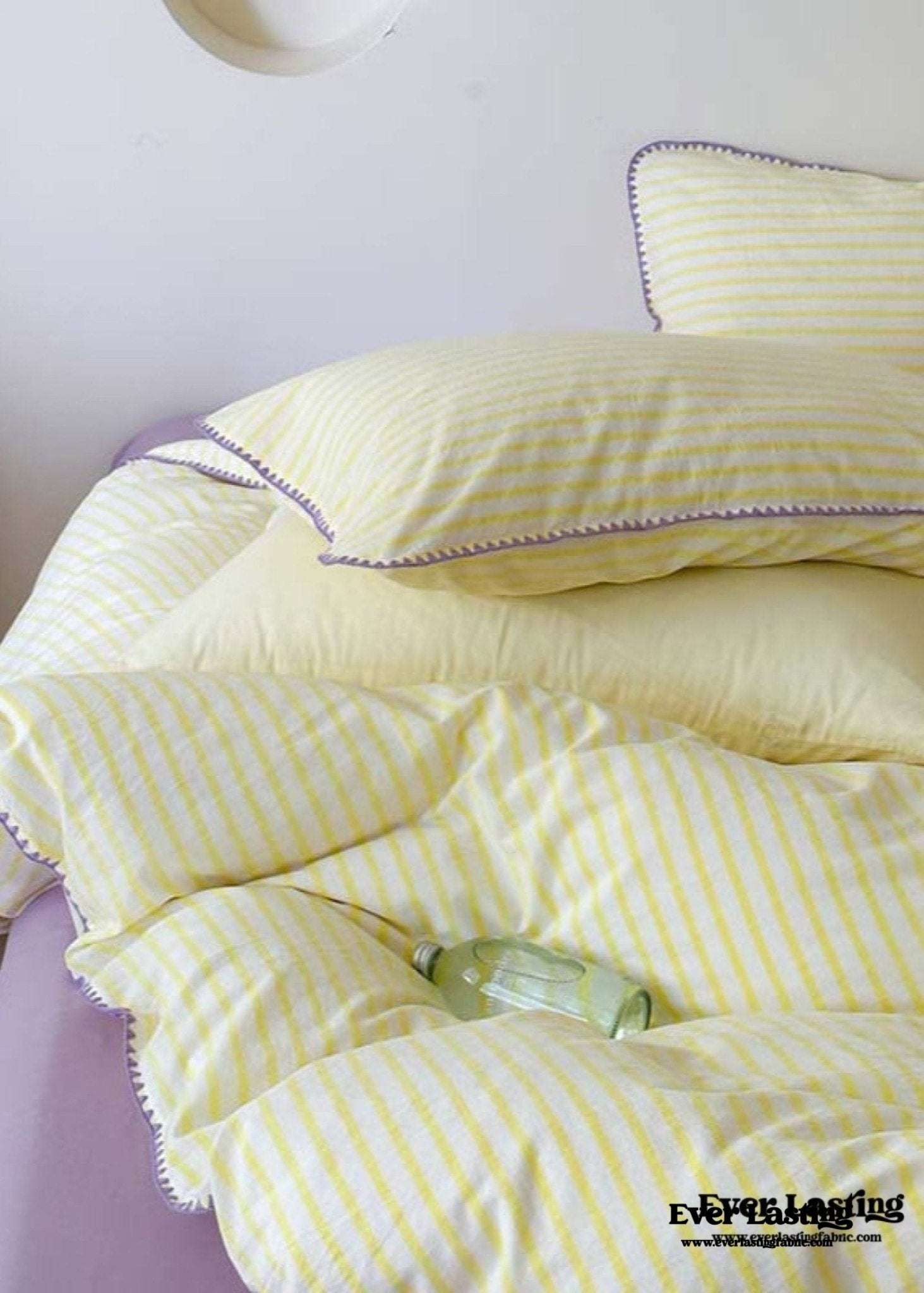 Pepper Candy Stripe Bedding Set / Fuchsia - Ever Lasting