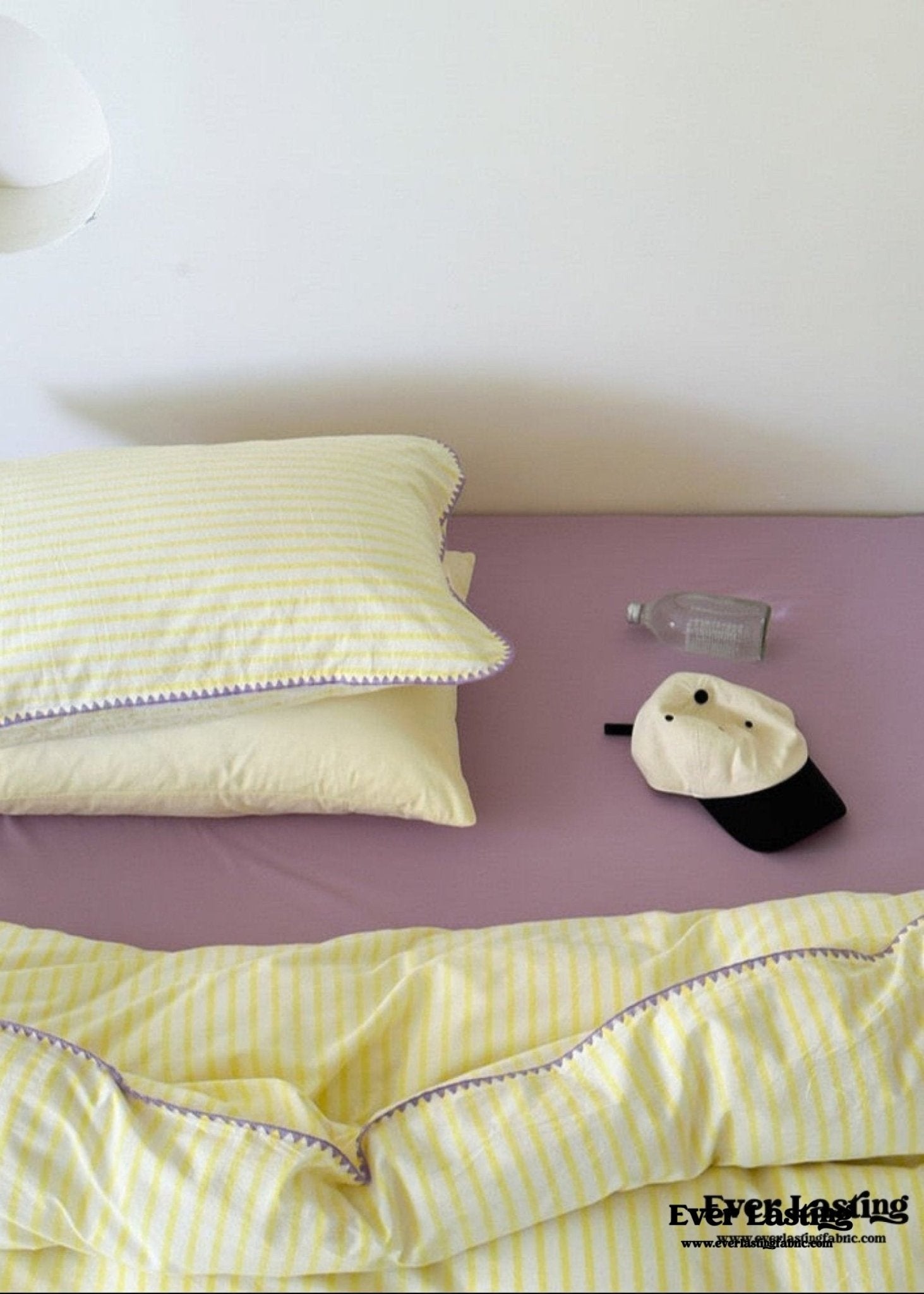 Pepper Candy Stripe Bedding Set / Fuchsia - Ever Lasting