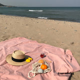 Pink Picnic Blanket & Beach Homeware