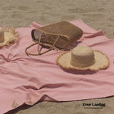 Pink Picnic Blanket & Beach Homeware