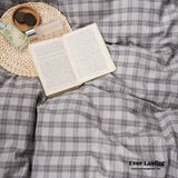 Plaid Bedding Set / Gray - Best Stylish Bedding - Ever Lasting