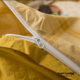 Plaid Bedding Set / Yellow