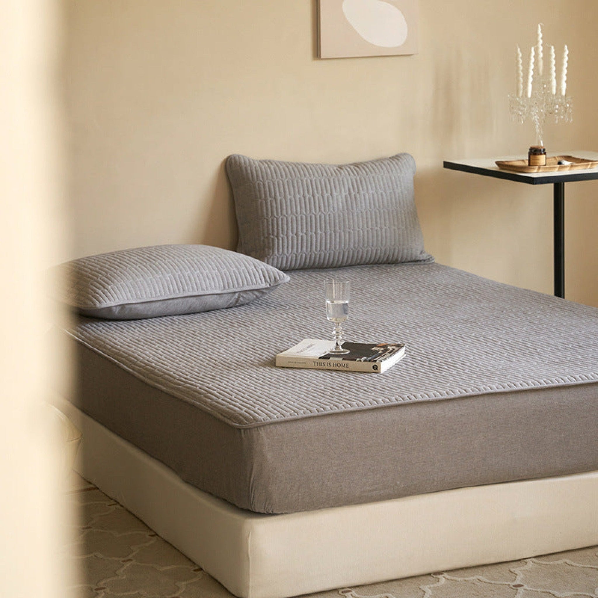 Plant Based Thickened Mattress Protector Fitted Sheet (5 Colors) - Ever Lasting