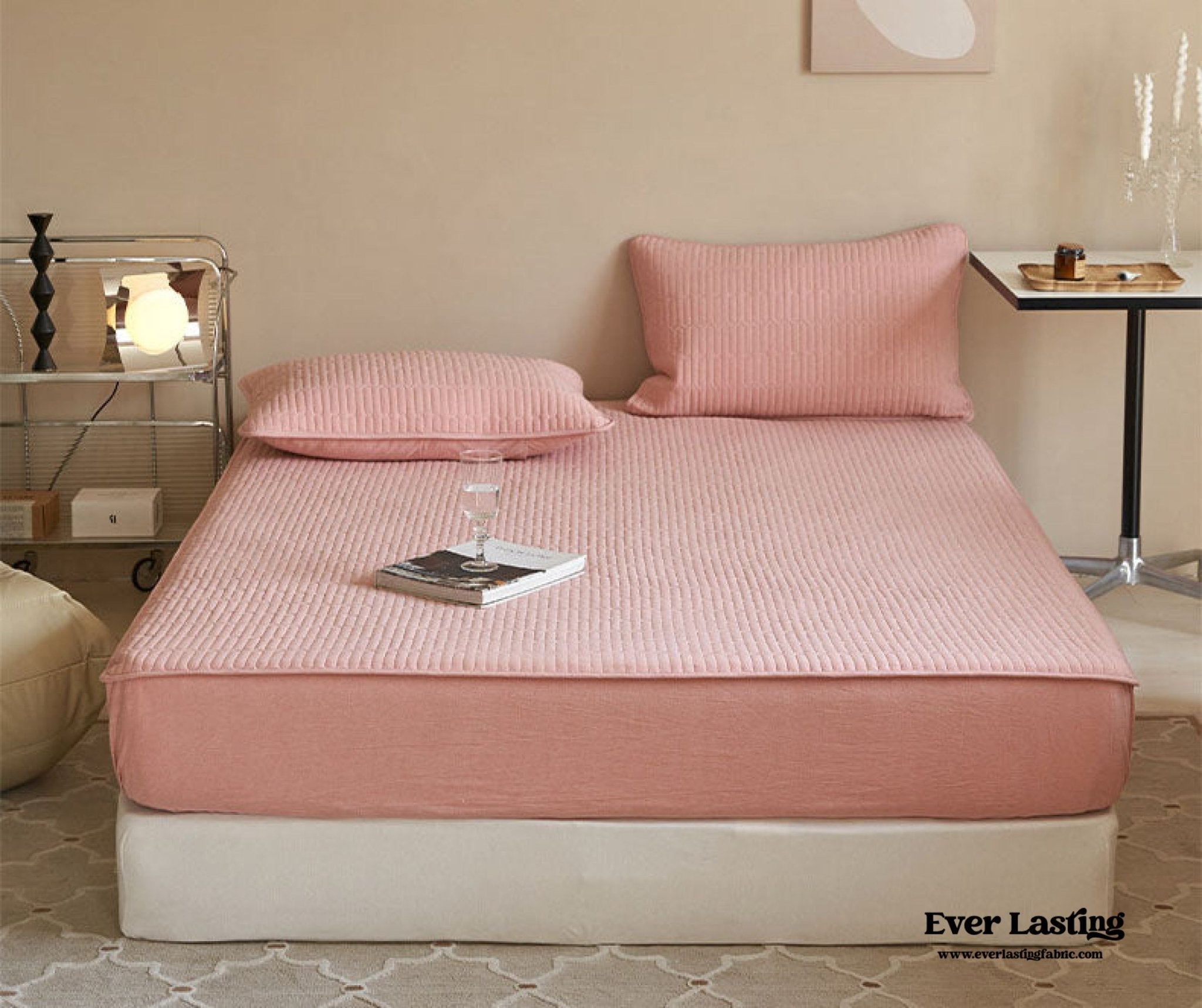 Plant Based Thickened Mattress Protector Fitted Sheet (5 Colors) - Ever Lasting