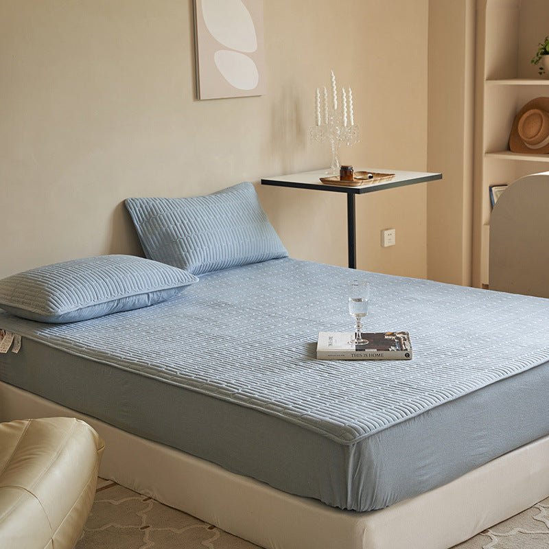  - Ever Lasting - Plant Based Thickened Mattress Protector Fitted Sheet (5 Colors) - Bed Sheet - Ever Lasting