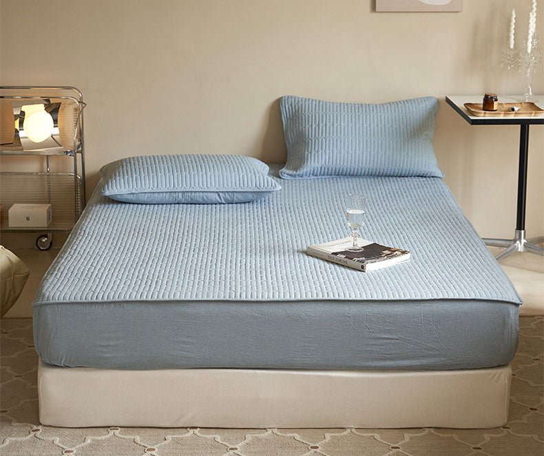  - Ever Lasting - Plant Based Thickened Mattress Protector Fitted Sheet (5 Colors) - Bed Sheet - Ever Lasting