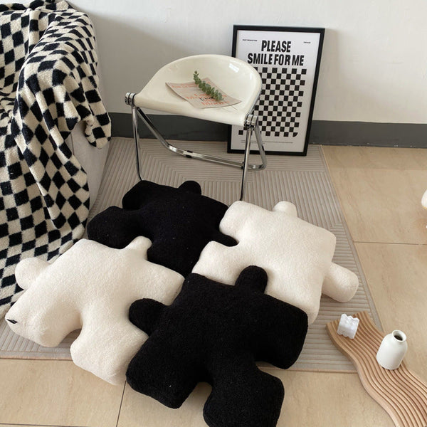 Black best sale floor cushion