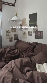 Latte Bedding Set / Brown