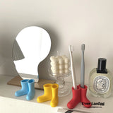 Rain Boots Toothbrush Holder (3 Colors) Organizer
