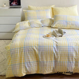 Rainbow Gingham Bedding Set / Green Bundle