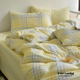 Rainbow Gingham Bedding Set / Green Bundle