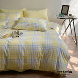 Rainbow Gingham Bedding Set / Green Bundle