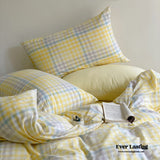 Rainbow Gingham Bedding Set / Green Bundle