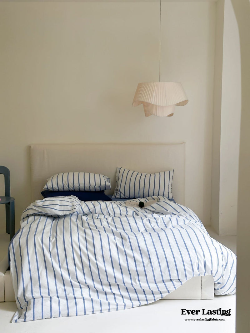 Refreshing Stripe Pillowcases / Yellow