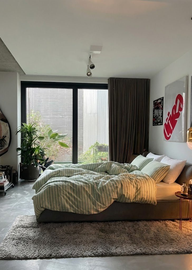  - Ever Lasting - Refreshing Washed Cotton Stripe Bedding Bundle - Bedding Bundle - Ever Lasting