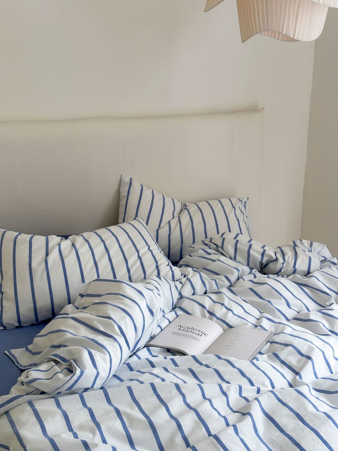  - Ever Lasting - Refreshing Washed Cotton Stripe Bedding Bundle - Bedding Bundle - Ever Lasting