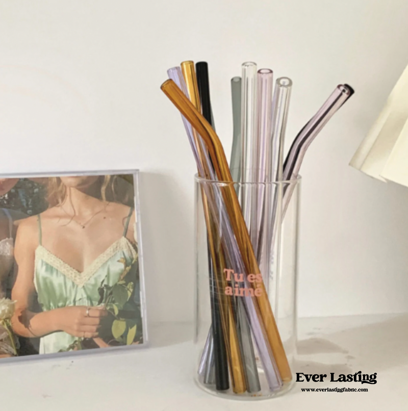 Reusable Glass Straws Homeware