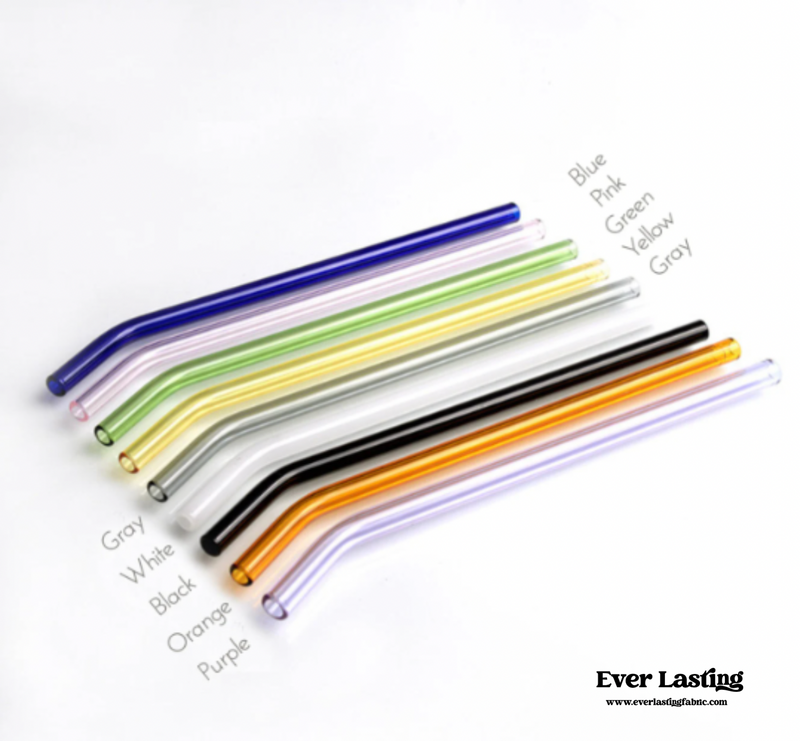 Reusable Glass Straws Homeware