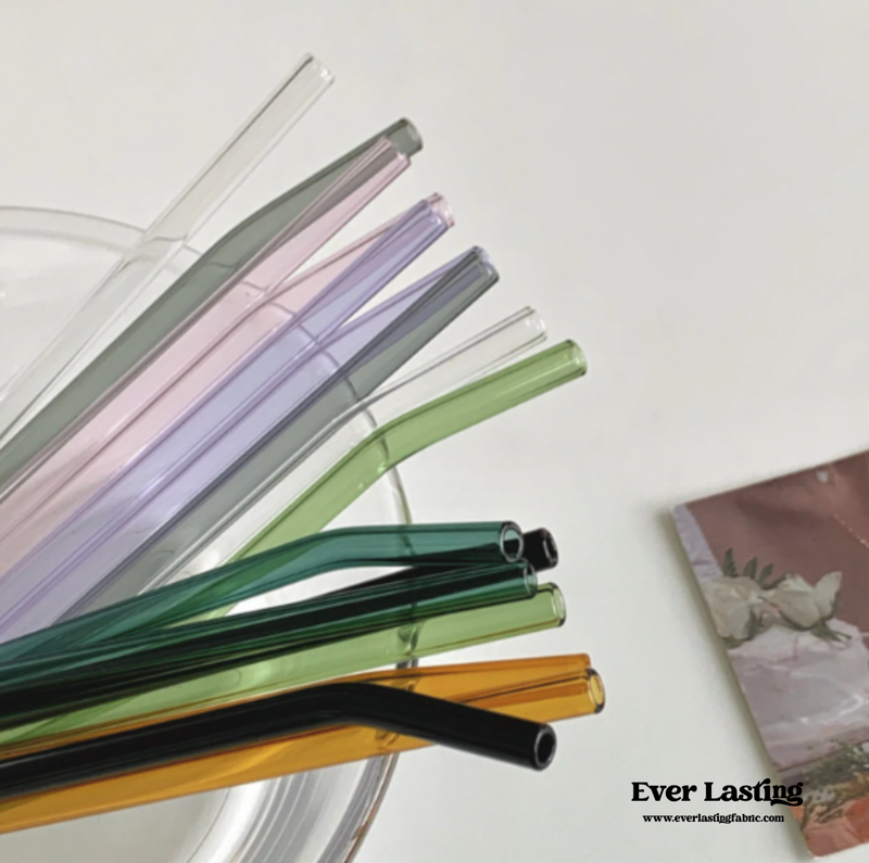 Reusable Glass Straws Homeware