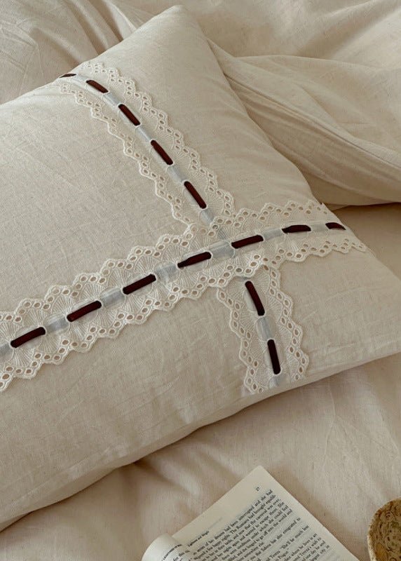  - Ever Lasting - Riona Jacquard Lace Bedding Bundle - Bedding Bundle - Ever Lasting