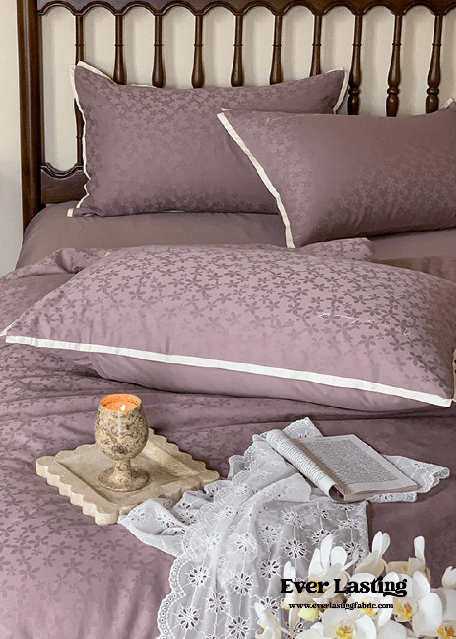 Romantic Floral Warm Tone Bedding Bundle - Ever Lasting