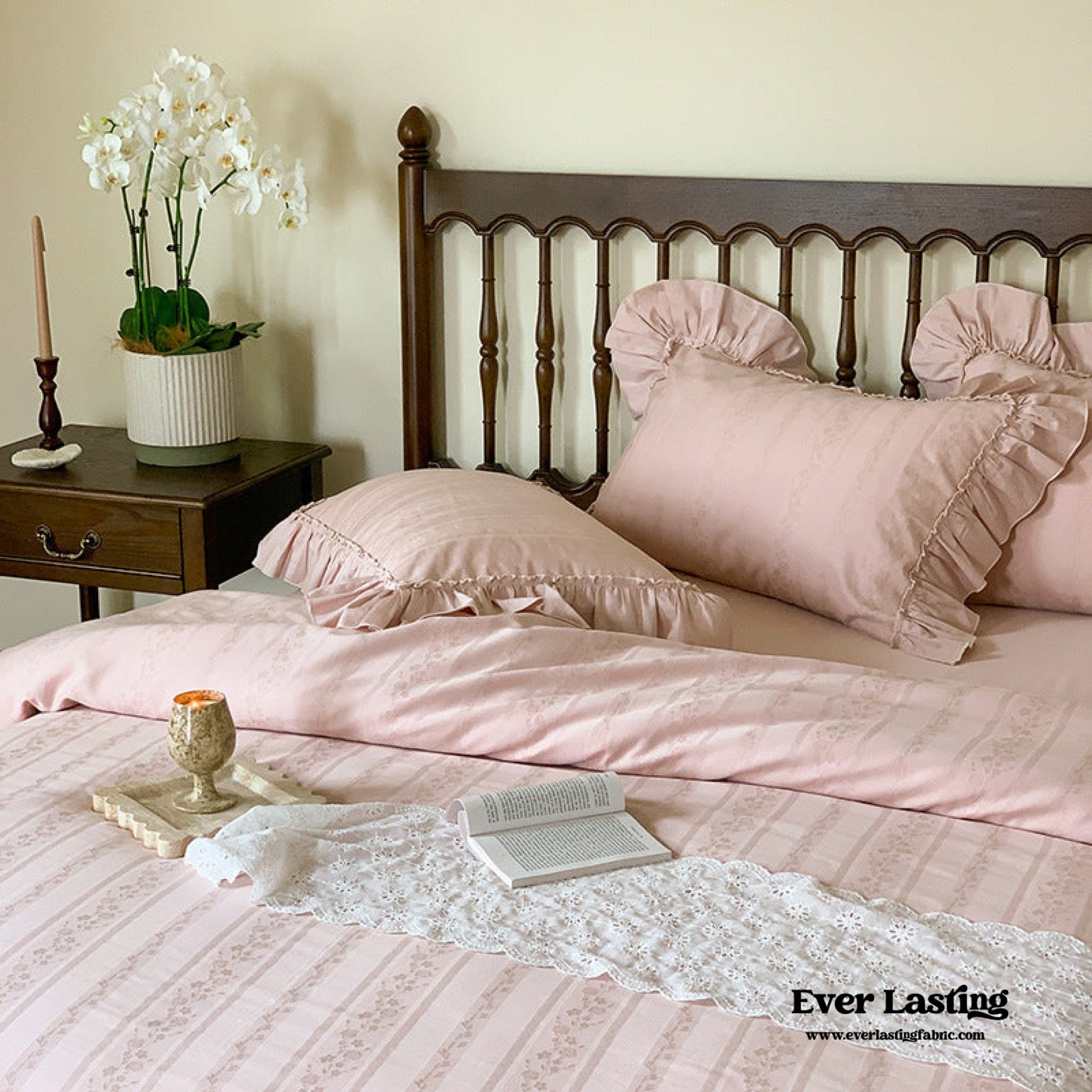 Romantic Floral Warm Tone Bedding Bundle - Ever Lasting