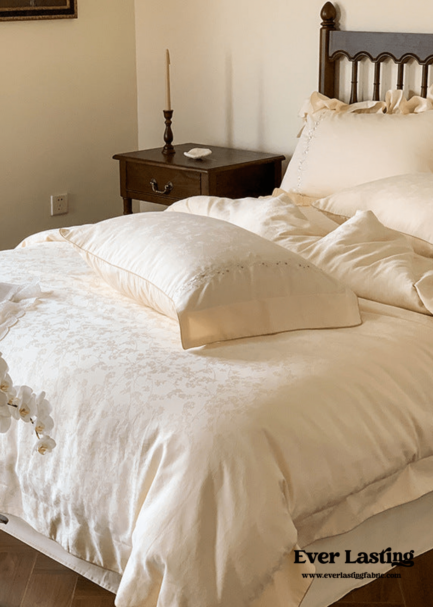 Romantic Floral Warm Tone Bedding Bundle - Ever Lasting
