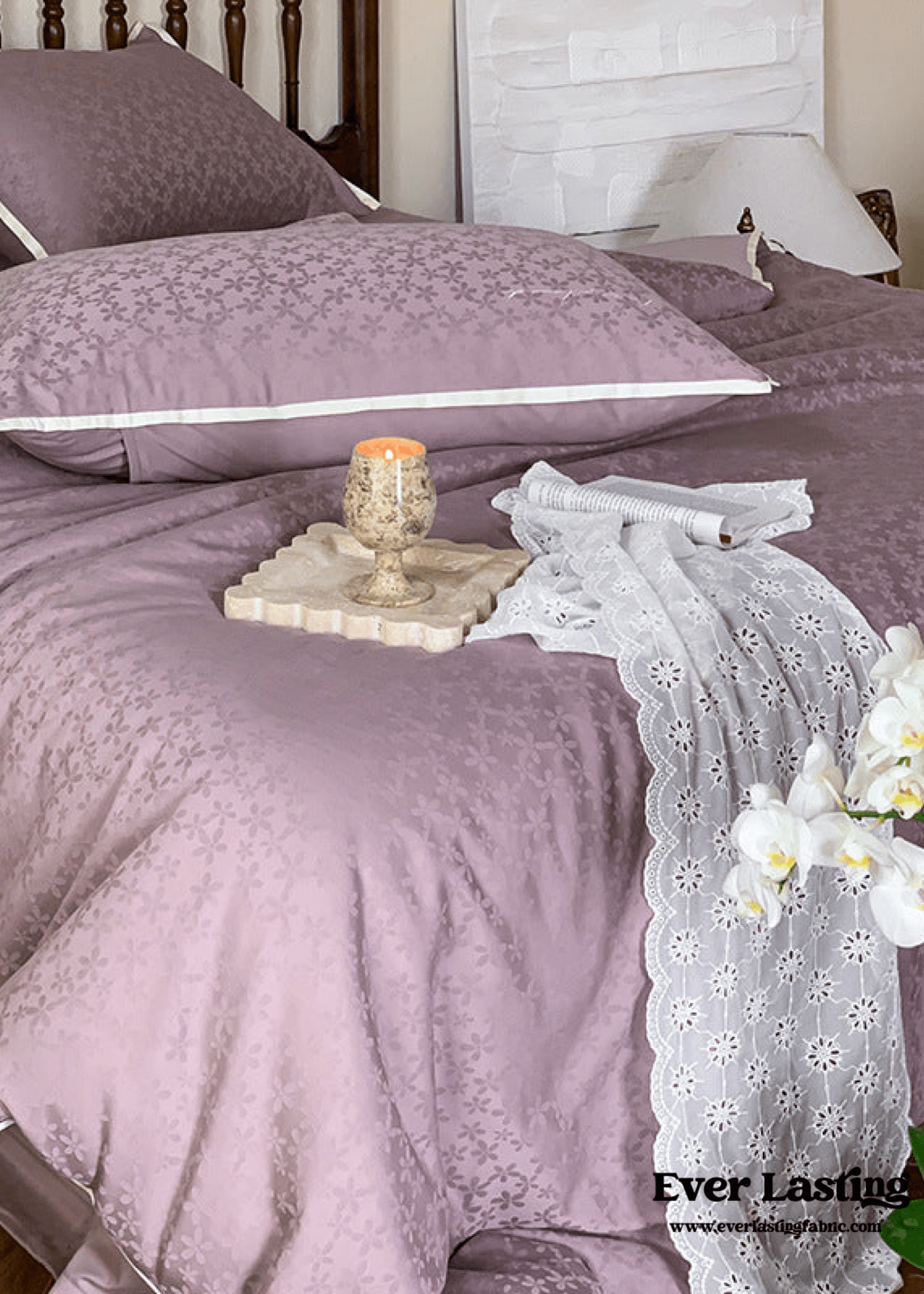 Romantic Floral Warm Tone Bedding Bundle - Ever Lasting