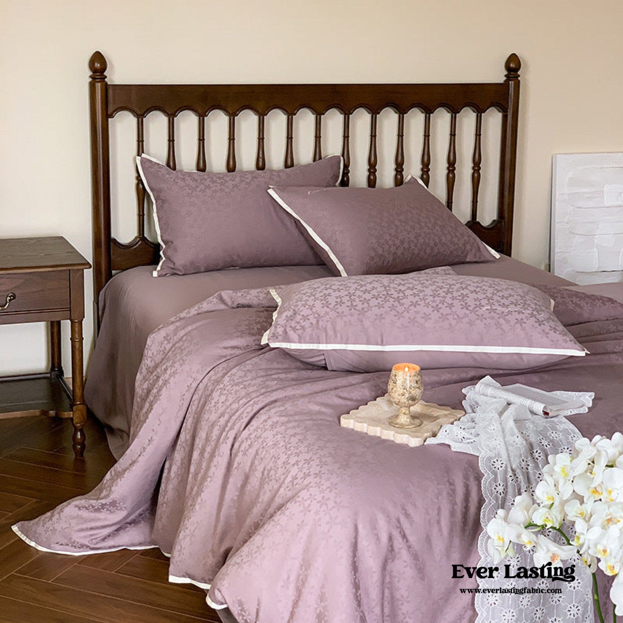 Romantic Floral Warm Tone Bedding Bundle - Ever Lasting